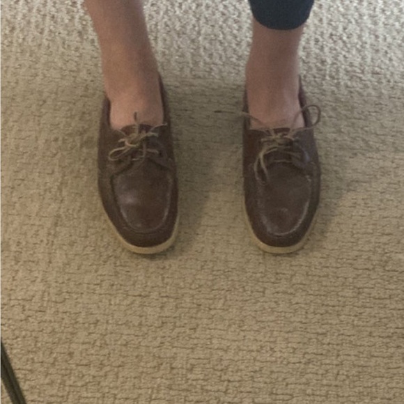 Portland Waxed Brown & Honey Vintage Sebago Docksides Women’s 7.5 - Picture 13 of 16